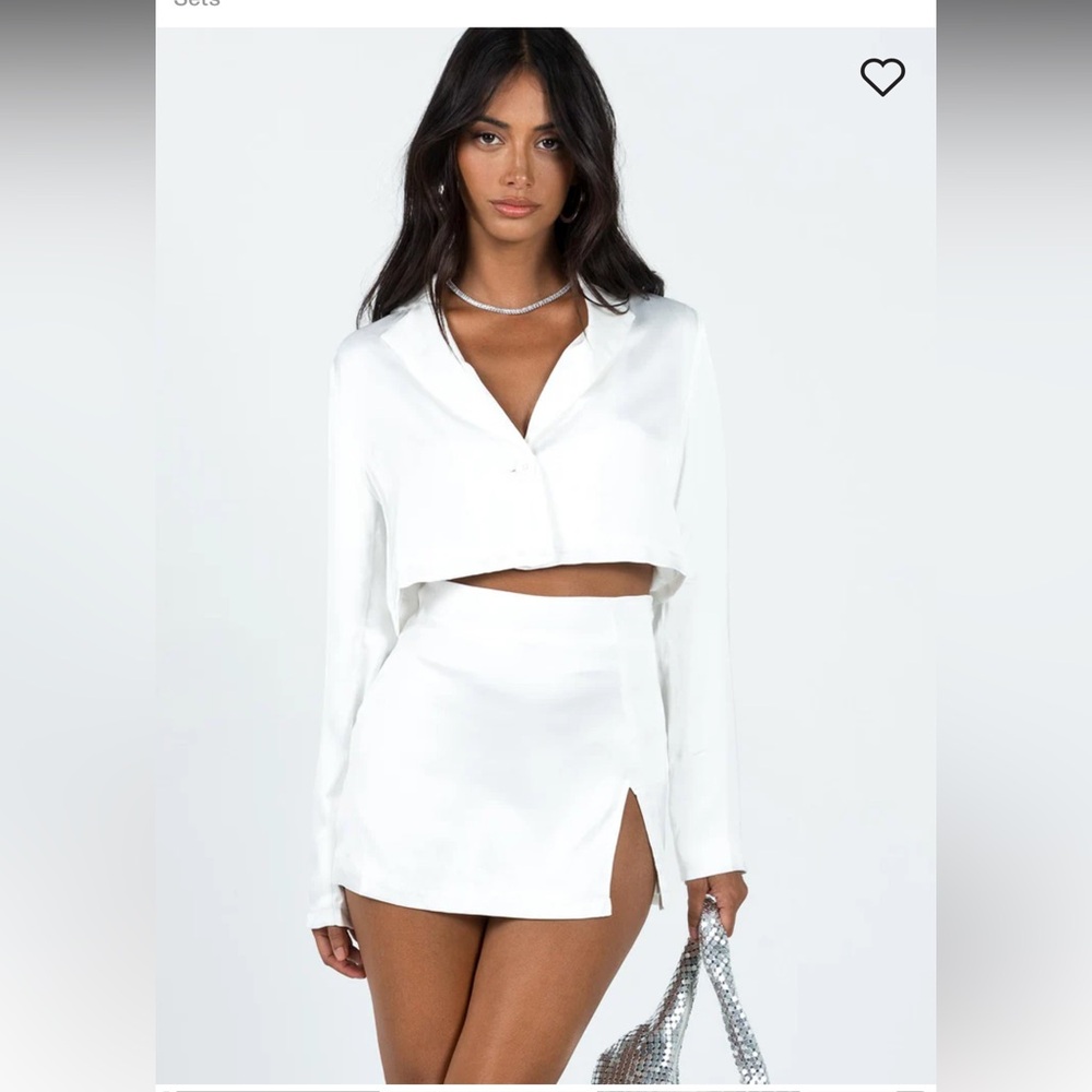 Princess Polly Daley Set White